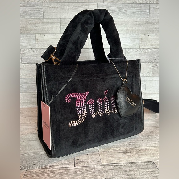 Juicy Couture Rhinestone Logo Shoulder Bag – NWT - Picture 9 of 14